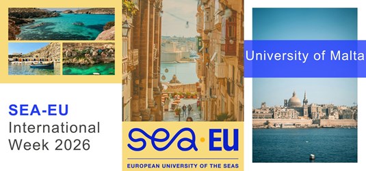Prijavi se na SEA-EU International Week 2026 at University of Malta